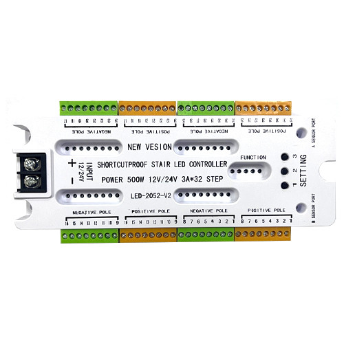 Контроллер интерактивной светодиодной подсветки лестницы, ИК, 32 канала Винница - изображение 1