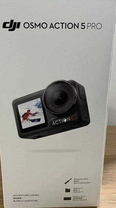 Экшн-камера DJI Osmo Action 5 Pro Adventure Combo Гарантия 6 месяцев! Киев - изображение 4