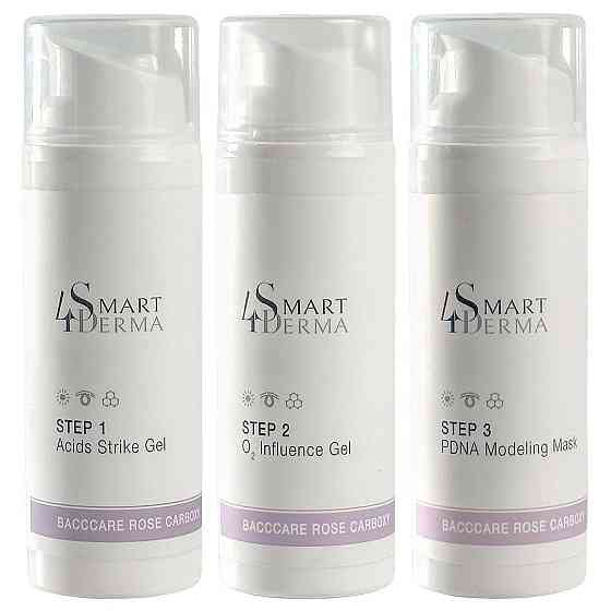 Smart4Derma Полінуклеотидна карбокситерапія для омолодження та відновлення шкіри Baccare Rose Carboxy 10 процедур Дніпро