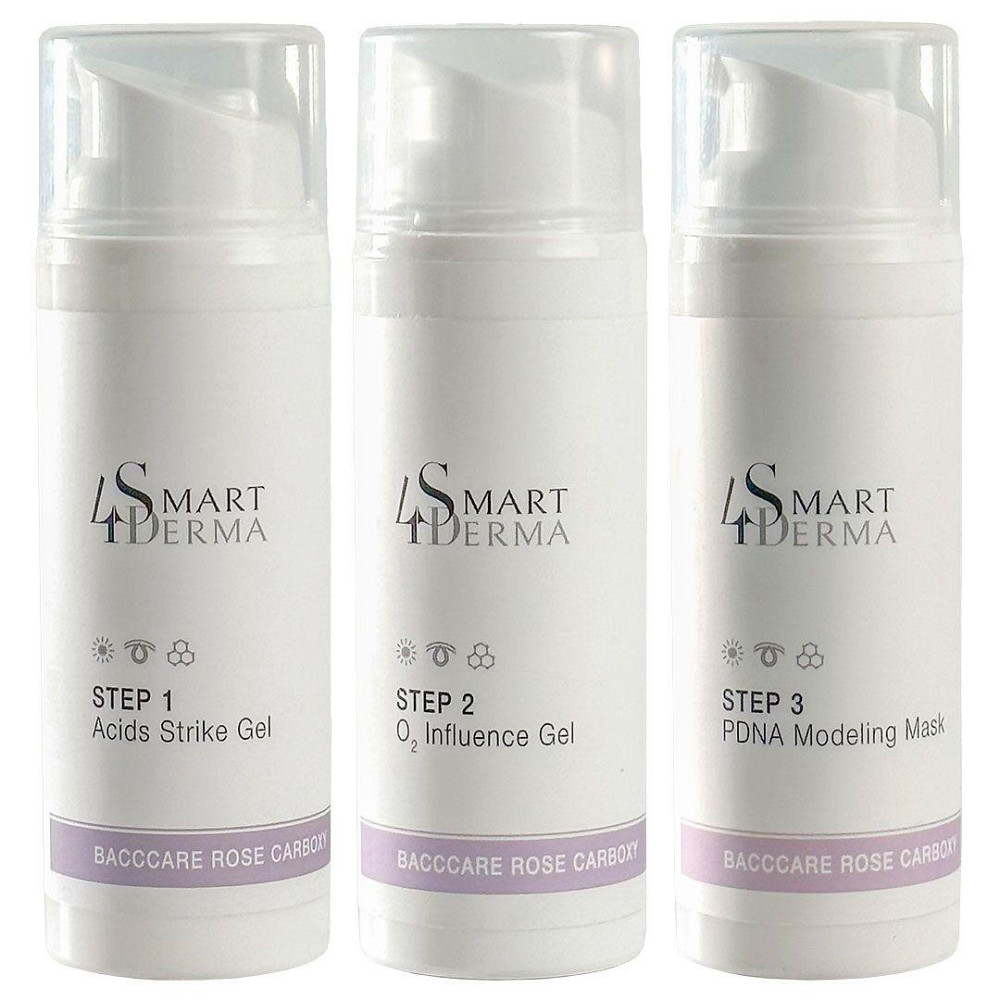 Smart4Derma Полінуклеотидна карбокситерапія для омолодження та відновлення шкіри Baccare Rose Carboxy 10 процедур Дніпро - фото 1