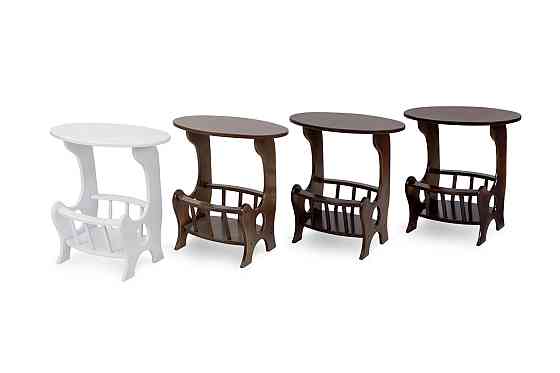 Столик газетниця, світлий горіх--- Київ