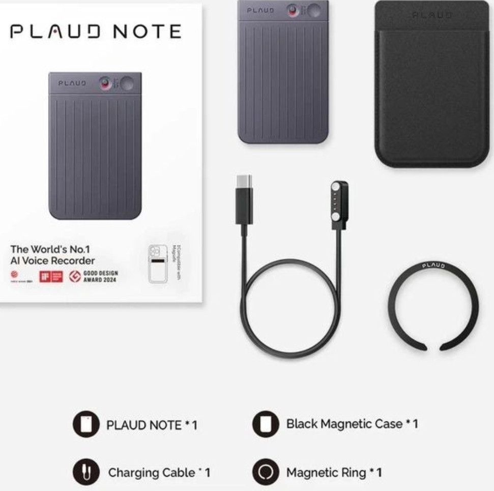 Диктофон Plaud Note ChatGPT Empowered AI Voice Recorder с интегрированным. Харьков - изображение 3