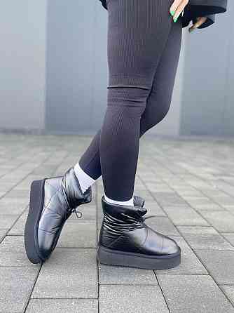 ITTS Угги жіночі ITTS чорні плащівка зимові 37-41 (5889-20-8) Коломыя