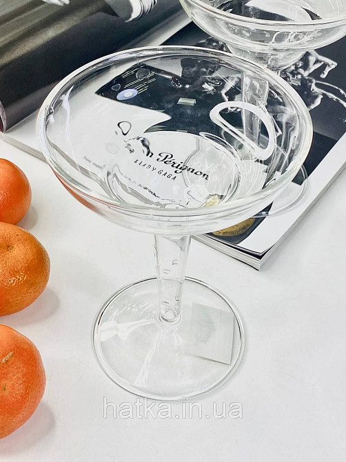 Келих для коктейлю маргарити "Оскар" 200 мл 102-561 скло прозоре Київ - фото 5