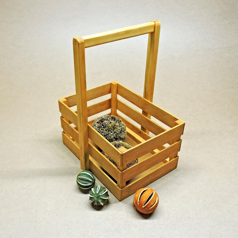 Подарунковий кошик "Шеллі 18х30" каррі Миколаїв - фото 4