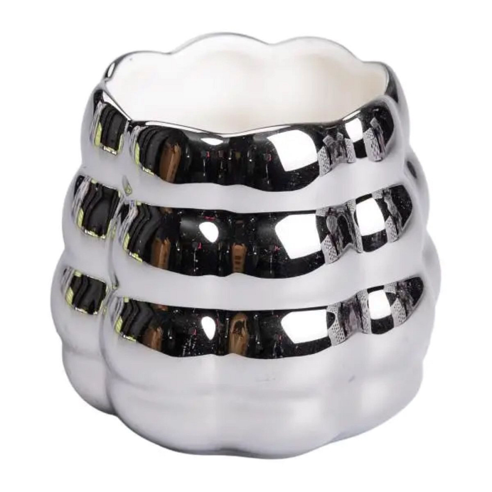 Yiwu Набір десертних виделок і ложок на 3 персони з підставкою з порцелянау 7 предметів Сірий H Киев - изображение 6