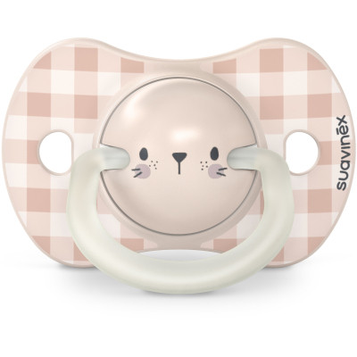 Пустушка Suavinex фізіологочна, 2 шт. 0-6 місяців, нічна/кролик (308214) Вінниця - фото 4