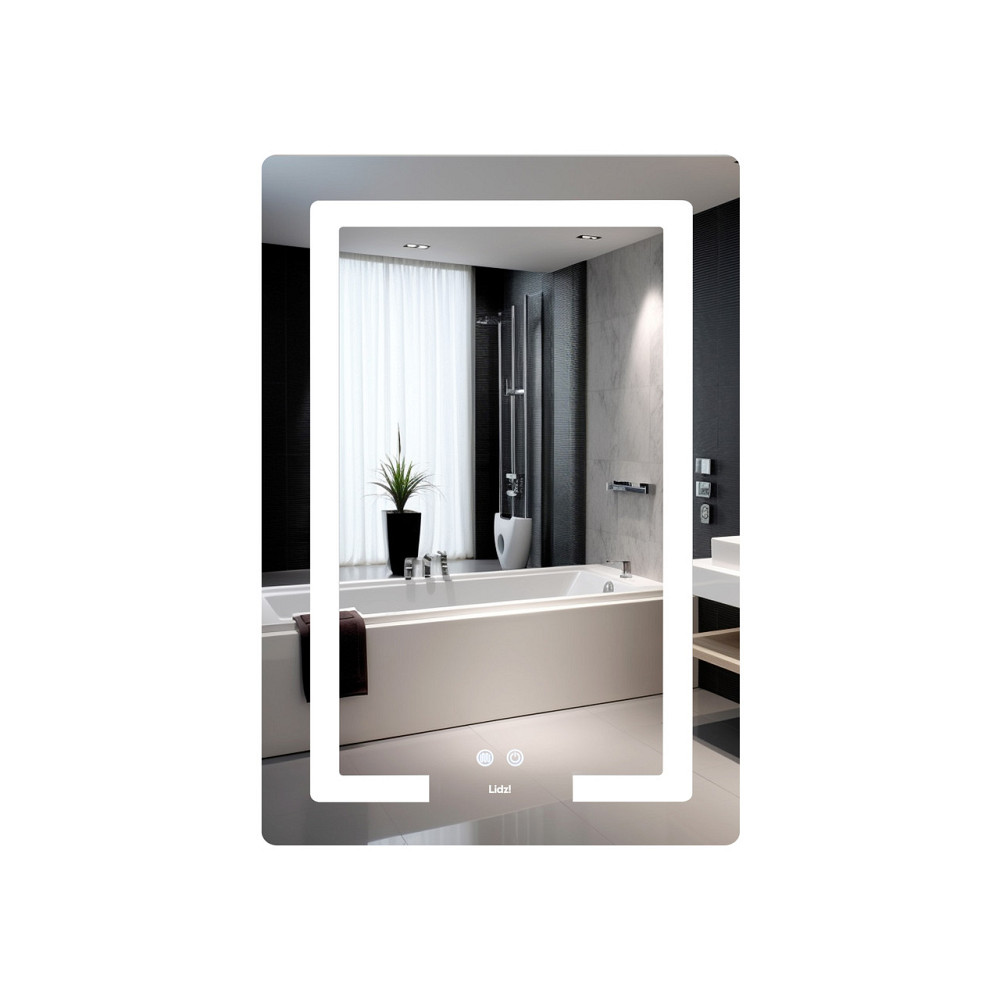 Зеркало Lidz Kubis (KU2) 600х800 с LED-подсветкой Touch, с антизапотеванием, с диммером, рег. яркости LD78LF937608048449 Киев - изображение 1