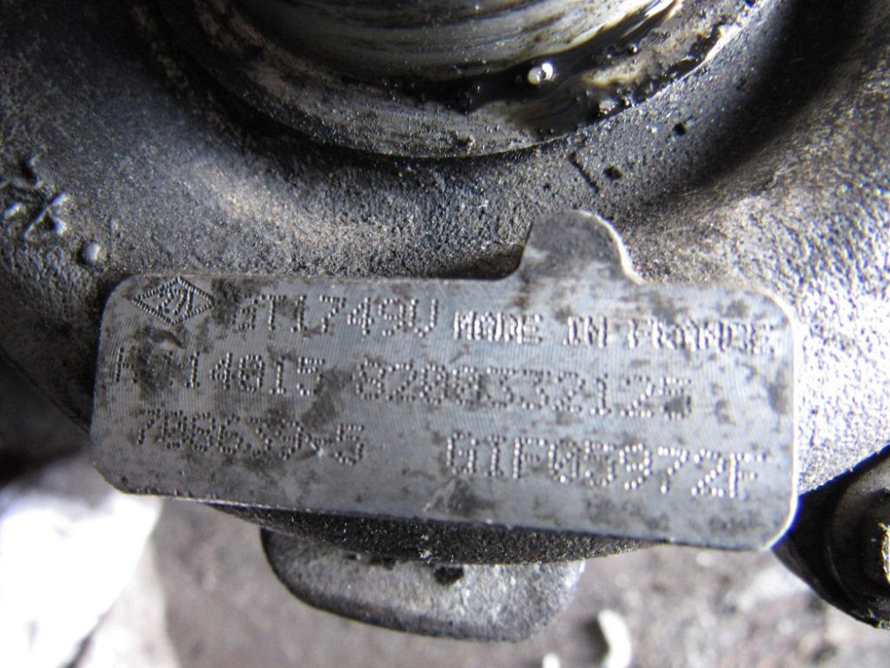 Турбіна Renault Scenic II 1.9 dci 2005-2009 (8200110519-B) Ковель - изображение 8