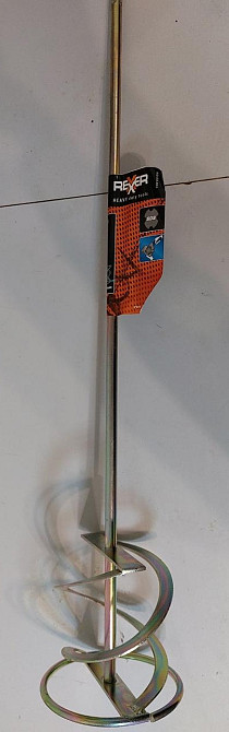 Міксер-насадка "REXXER" для суміші з кріпленням SDS-plus 120х600мм оцинкований Київ - фото 1