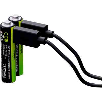 Акумулятор Verico AAA USB Type-C 600mAh 1.5V Li-ion * 2 (LoopEnergy) (1UDBT-A2WEB2-NN) Вінниця