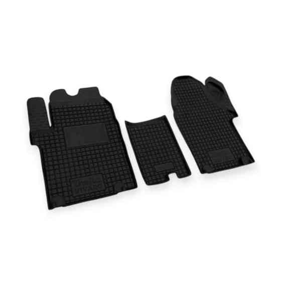 Килимки Опель vivaro 2001-2014 роздільний борт 2,5 см, з перемичкою салону Мукачево