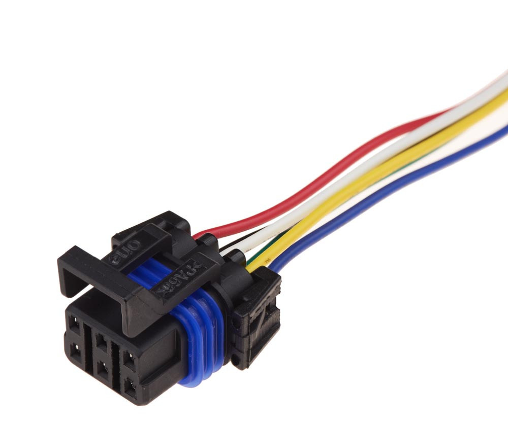 Роз'єм конектор с проводом, 6-кон., 12052848, APTIV (Delphi) Америка, Корея, Buick, Cadillac, Chevrolet, Daewoo, GMC, Isuzu 47989 Київ - фото 1