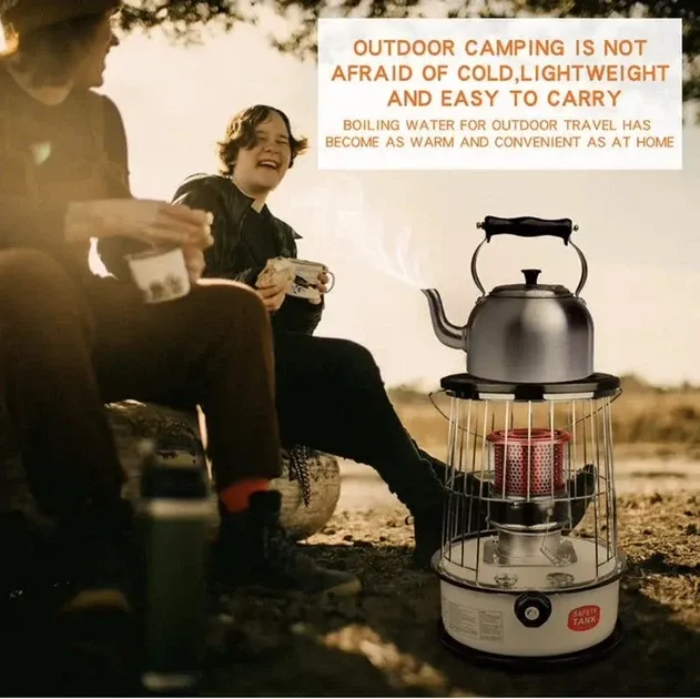 Гасовий нагрівач плита Turbo WKH-3300 3КВ для обігрівання та приготування їжі Одеса - фото 16