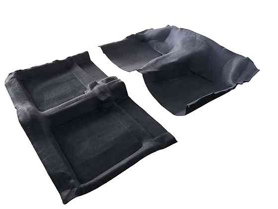 Покриття 2101-2107 без основи, кільця чорний (килим салону) (к-кт 2 шт) підлоги Мукачево