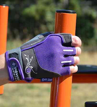 Рукавички для фітнесу Power System PS-2570 Woman’s Power жіночі Purple M Каменское
