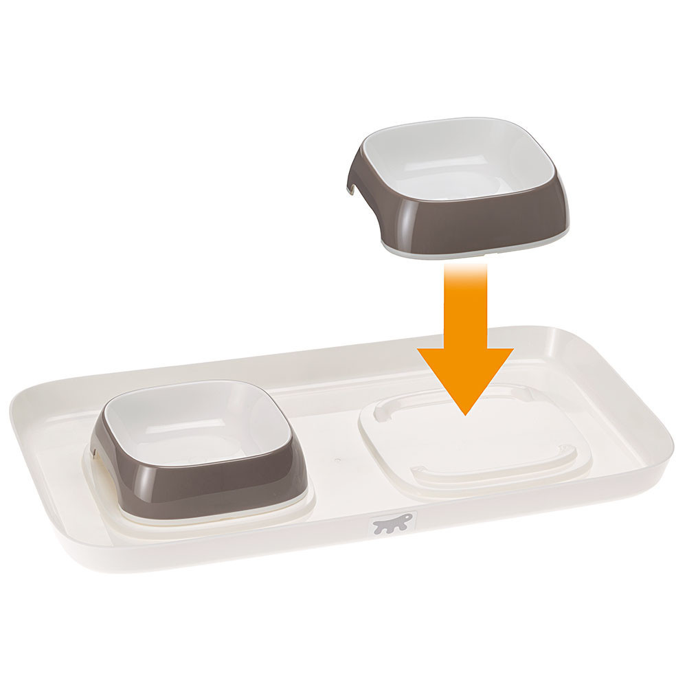 Миски на таці для собак і кішок Ferplast Glam Tray (Ферпласт Глем Трей) Запоріжжя - фото 3