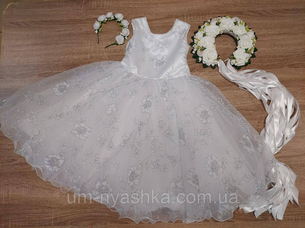 Дитяча біле плаття Сніжана Кривий Ріг - фото 4