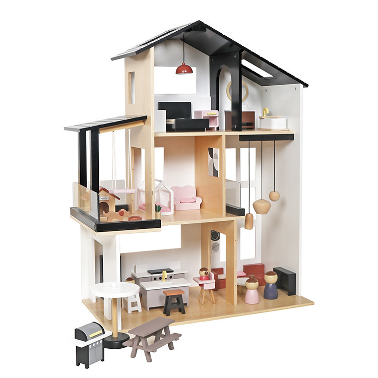 Кукольный деревянный домик в стиле ЛОФТ AVKO Вилла Тоскана (40006539) Киев - изображение 1