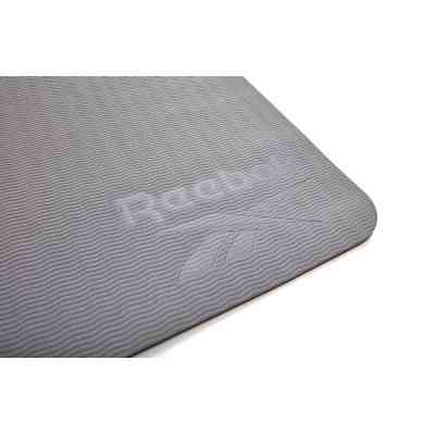 Коврик для йоги Reebok Double Sided Yoga Mat чорний, сірий RAYG-11042BKGR (885652020817) Винница