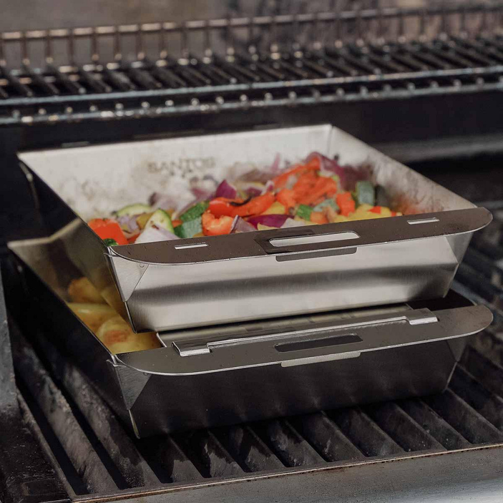 Набір вок-кошиків для гриля SANTOS, нержавіюча сталь 237253 Код: 011608 Рівне - фото 5