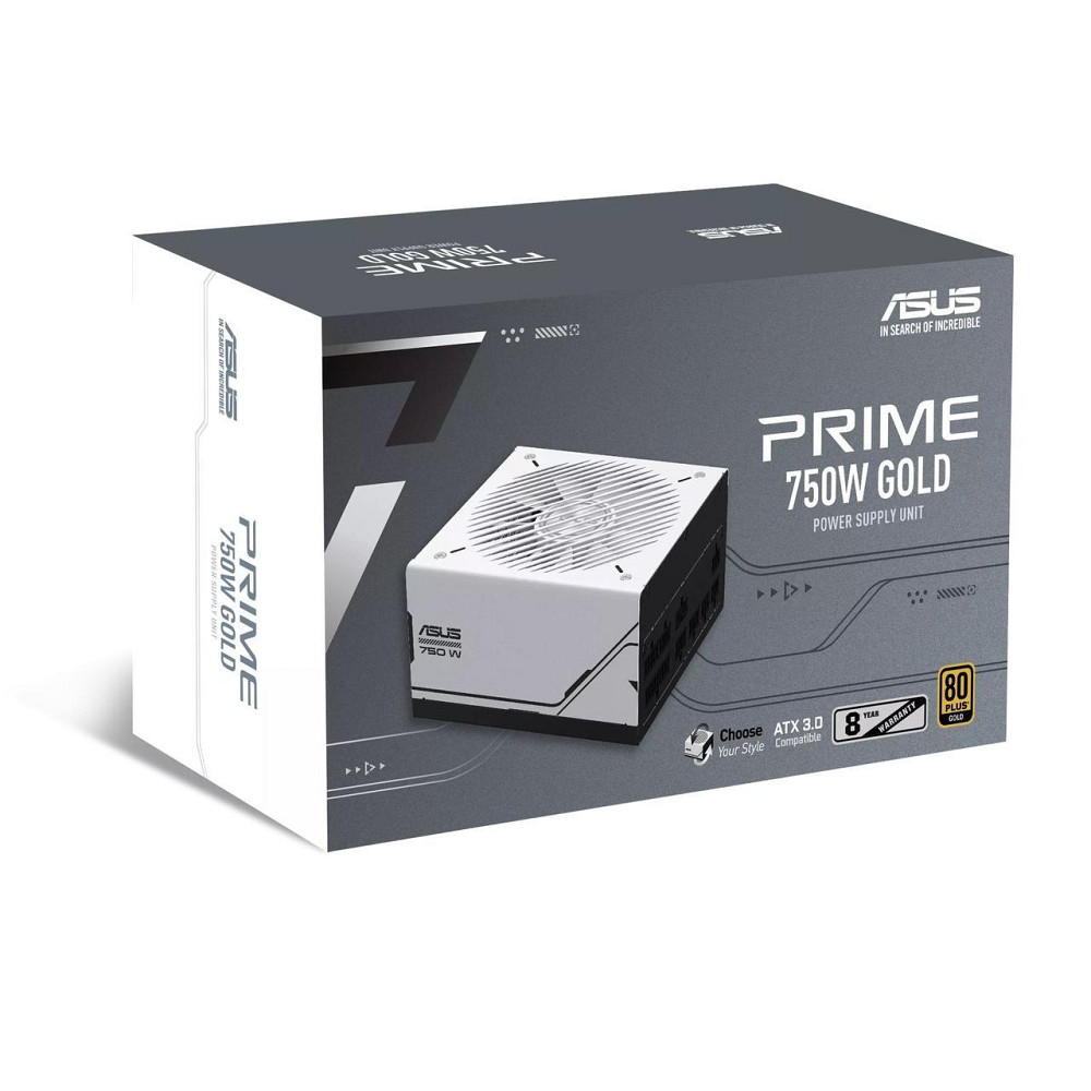 Блок живлення Asus Prime AP-750G, 750 W Gold (90YE00U1-B0NA00) ( білий/чорний ) Харьков - изображение 11