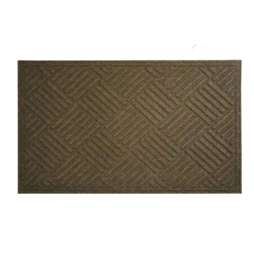 Килимок побутовий текстиль 75*45*0,5см К-502-1 коричневий ДУБНО Житомир - фото 1