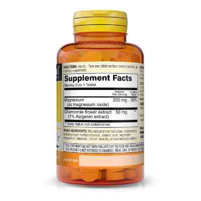 Минералы Mason Natural Легкий сон с магнием и ромашкой, Eazy sleep with Magnesium & (MAV-18175) Винница