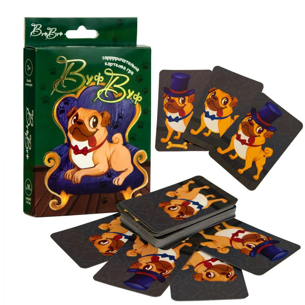 Карткова гра 30955 (укр) "Вуф Вуф", в кор-ці 14-9,3-2,2 см, шт Київ - фото 1