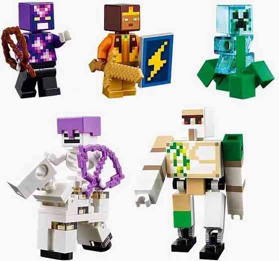 Лего Майнкрафт Міцність Залізний Голем, 998 деталей. Minecraft. Київ