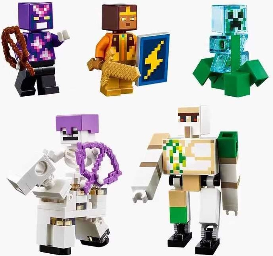 Лего Майнкрафт Міцність Залізний Голем, 998 деталей. Minecraft. Київ - фото 4