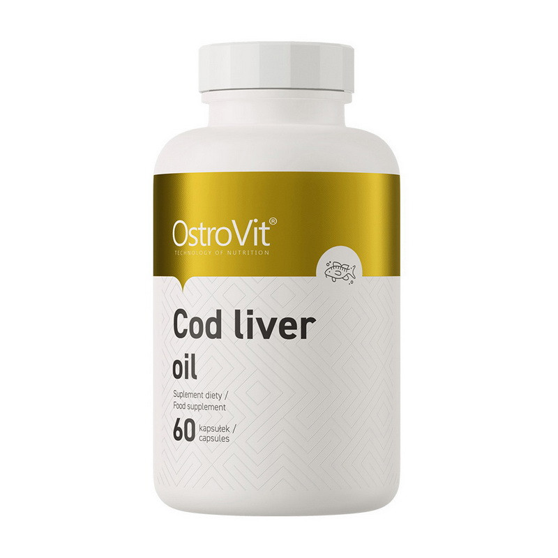 Cod Liver Oil (60 caps) Луцьк - фото 1