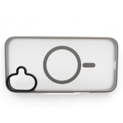 Чохол до мобільного телефона BeCover Metal Buttons Case (MagSafe) для Apple iPhone 16 Gray (712092) Вінниця - фото 4