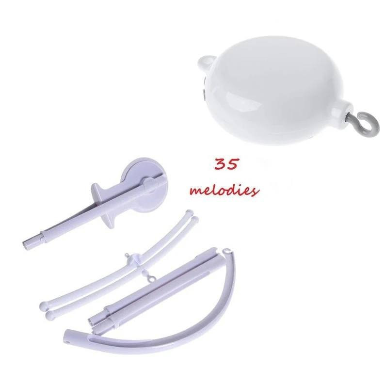 Дитячий музичний мобіль на ліжечко для немовлят WooolyWool «Зірки» з 35 мелодіями Київ - фото 7