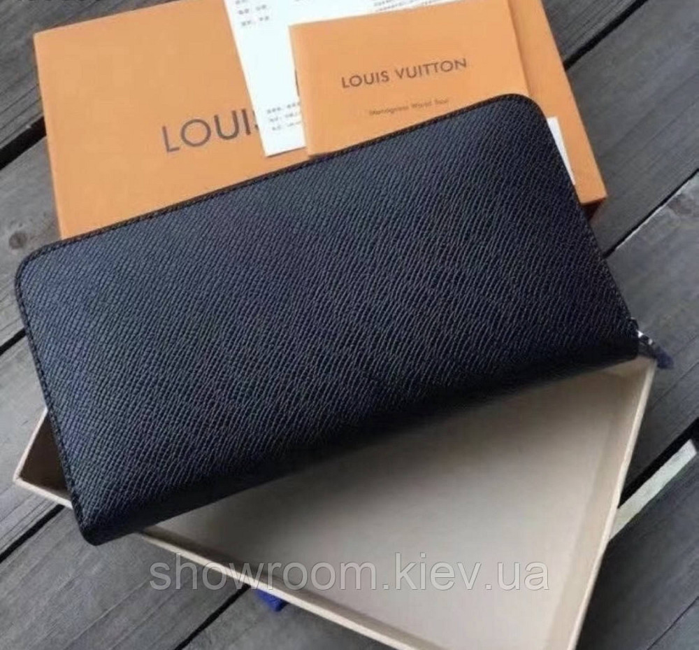 Мужской кошелек Louis Vuitton (60017) black Киев - изображение 2