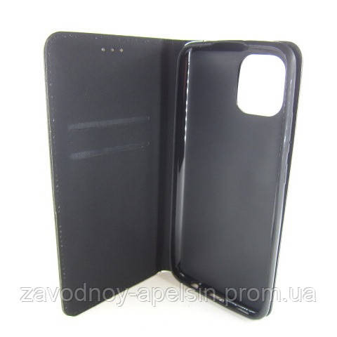 Чехол книжка Samsung A03 A035 Premium Case (черный) Одеса - фото 3