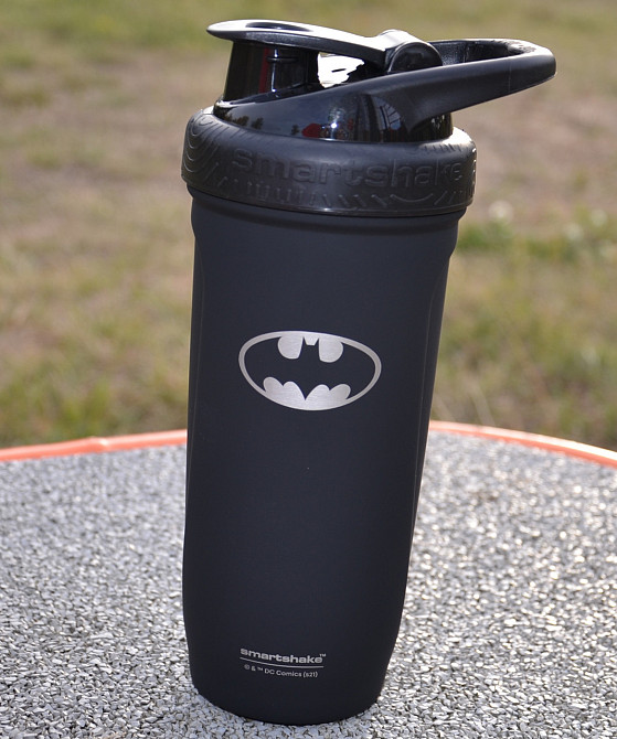 Шейкер спортивний SmartShake Reforce 900ml DC Batman Logo Луцк - изображение 9