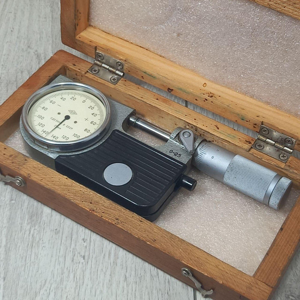 Микрометр рычажный МР-25 КрІн Харків - фото 1