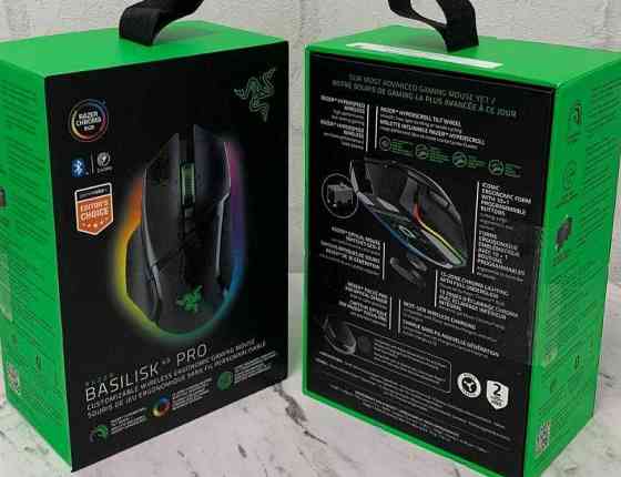 Миша бездротова Razer Basilisk V3 Pro Wireless Black. Киев
