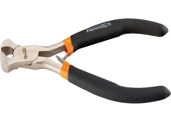 Кусачки торцевые Mini, 105 мм, никелированные, авторазжим SPARTA Полтава - изображение 1