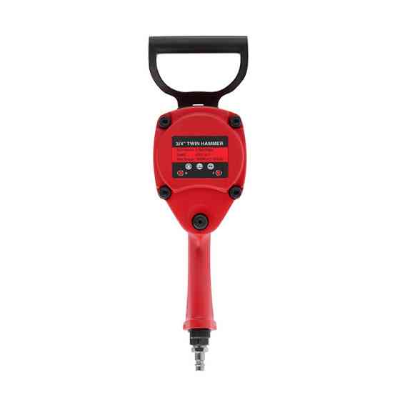 Гайковерт пневматичний 3/4", професійний, до 6 атм, 1600 Нм, 4200 об/хв, 420 л/хв, STORM INTERTOOL PT-1106 Київ