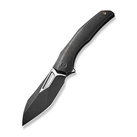 Ніж складаний туристичний WE Knife Ignio Mystery Box, (8.4 см) CPM 20CV / титан 6AL4V чорний Київ