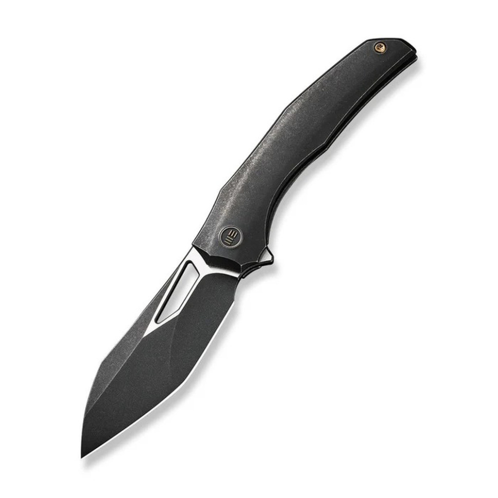 Ніж складаний туристичний WE Knife Ignio Mystery Box, (8.4 см) CPM 20CV / титан 6AL4V чорний Київ - фото 1