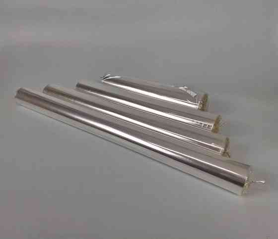 Рулон 1 кг 40 см 30 мкн пропіленової плівки, прозорий для пакування квітів прозорий 485 (1 шт.) Харків