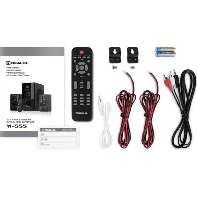 Акустична система REAL-EL M-555 Black (EL121300013) Вінниця - фото 6