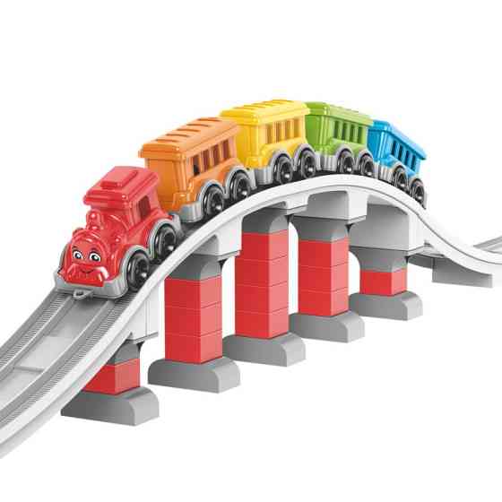 Дитячий набір конструктора "Залізниця" 1300TXK 59 деталей Вінниця