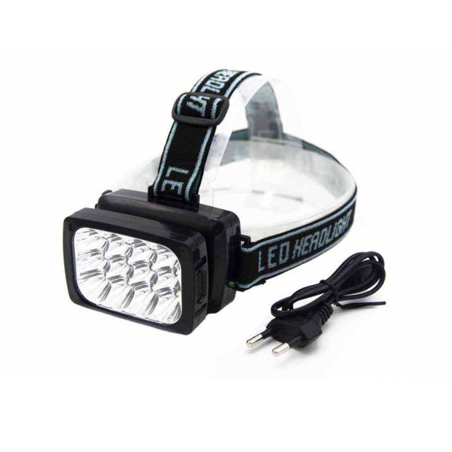 Потужний акумуляторний ліхтар-прожектор з 12 світлодіодами  та лампа на батарейках  У подарунок! Кам'янець-Подільський - фото 7