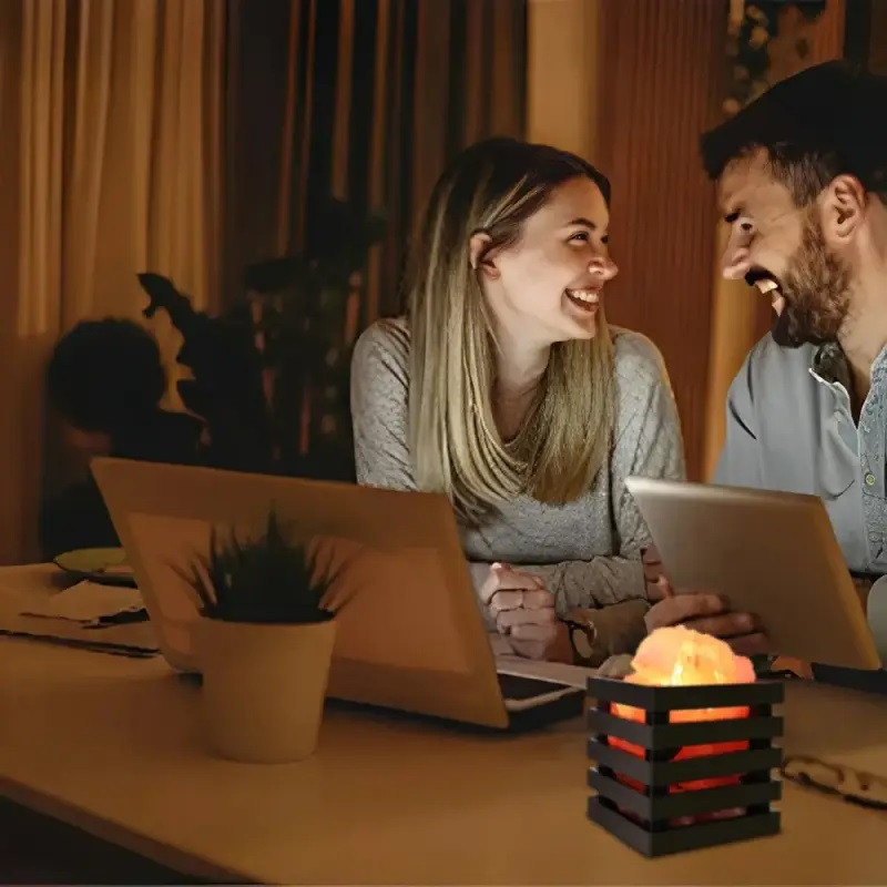 Cоляная лампа с ночником 2-в-1 Doctor-101 Cube. Солевая лампа из гималайской соли Днепр - изображение 8