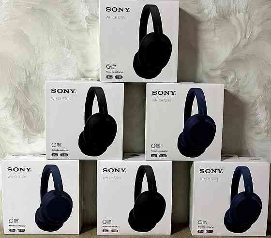 Наушники с Микрофоном: Sony WH-CH720N Blue / Black Киев