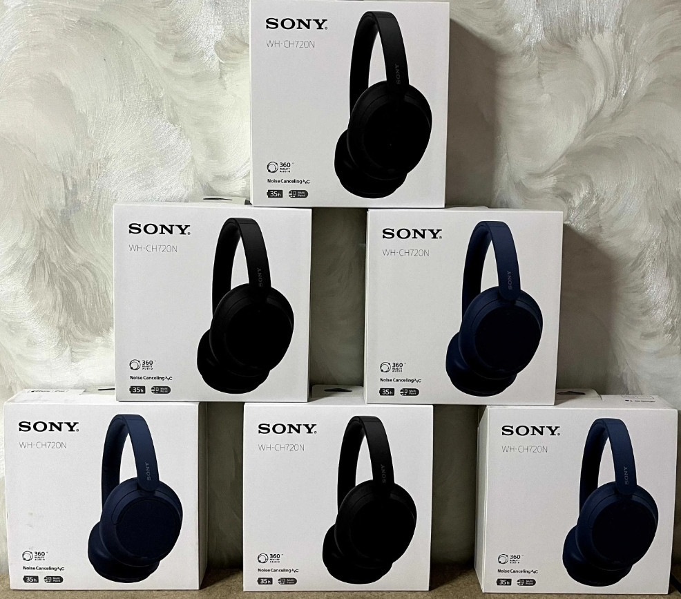 Наушники с Микрофоном: Sony WH-CH720N Blue / Black Киев - изображение 1